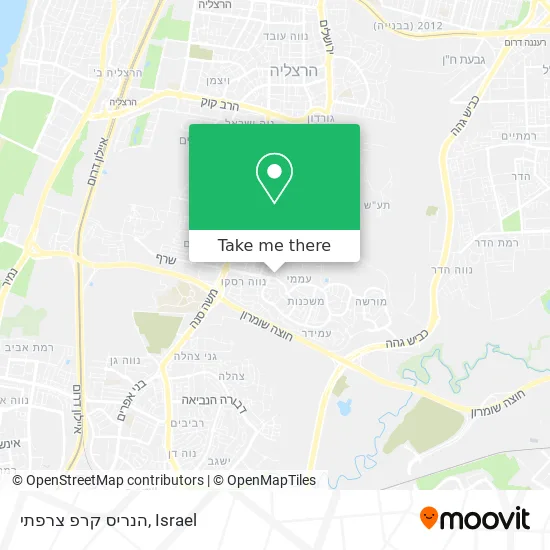 Карта הנריס קרפ צרפתי