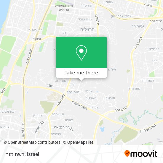 רשת מור map