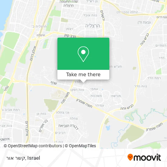Карта קשר אור