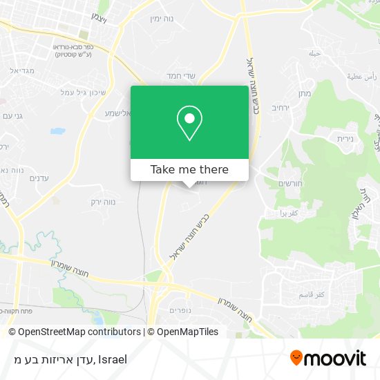 עדן אריזות בע מ map