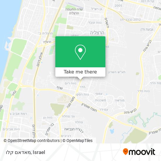 מאדאם קלו map