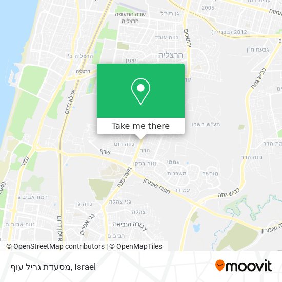 מסעדת גריל עוף map