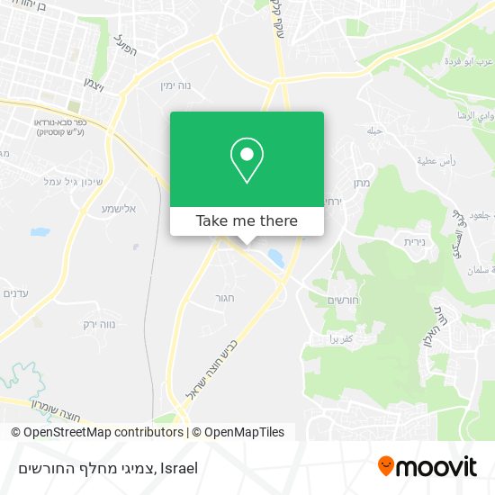 צמיגי מחלף החורשים map