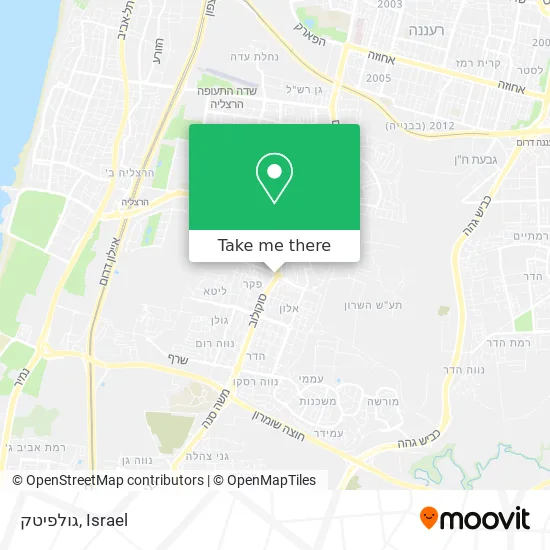 Карта גולפיטק
