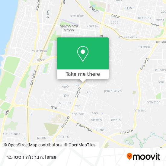 הברנז'ה רסטו-בר map