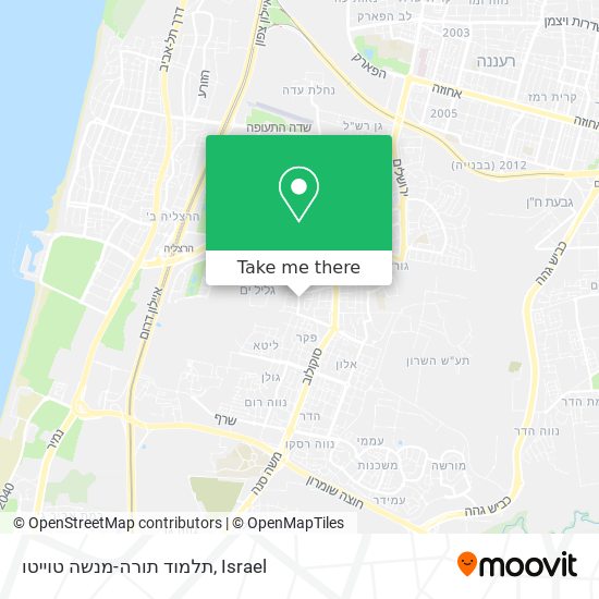 תלמוד תורה-מנשה טוייטו map