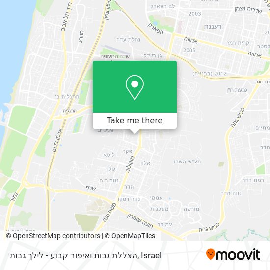 הצללת גבות ואיפור קבוע - לילך גבות map