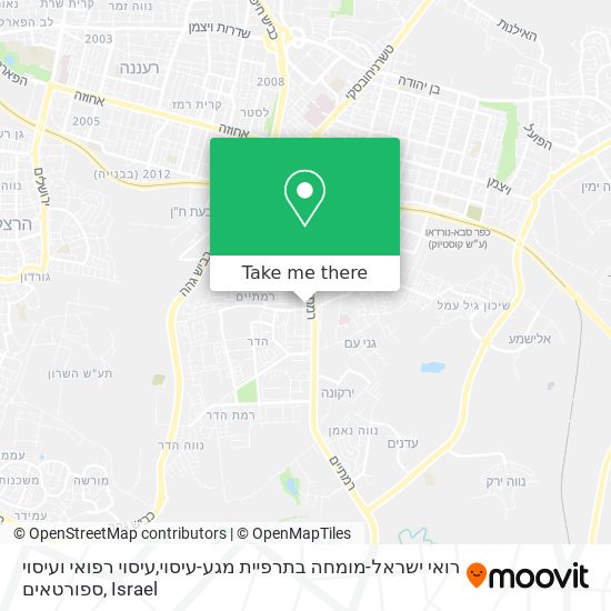 Карта רואי ישראל-מומחה בתרפיית מגע-עיסוי,עיסוי רפואי ועיסוי ספורטאים