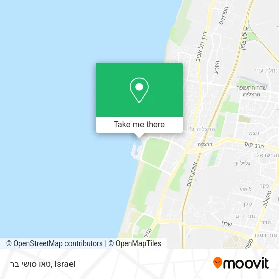 Карта טאו סושי בר