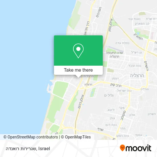 Карта שגרירות רואנדה