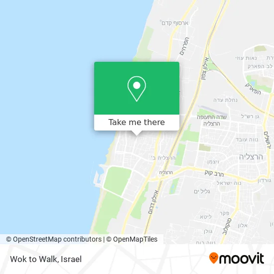 Wok to Walk map