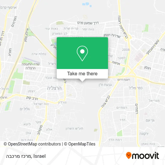 Карта מרכז מרכבה