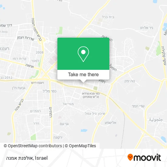 Карта אולפנת אמנה