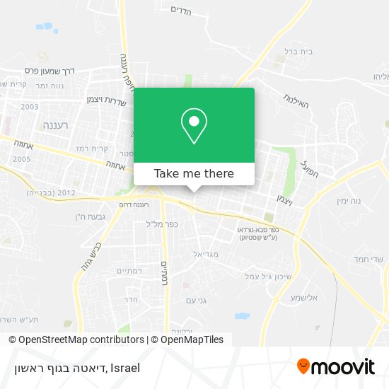 דיאטה בגוף ראשון map