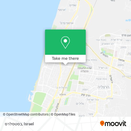 בסטסלרס map