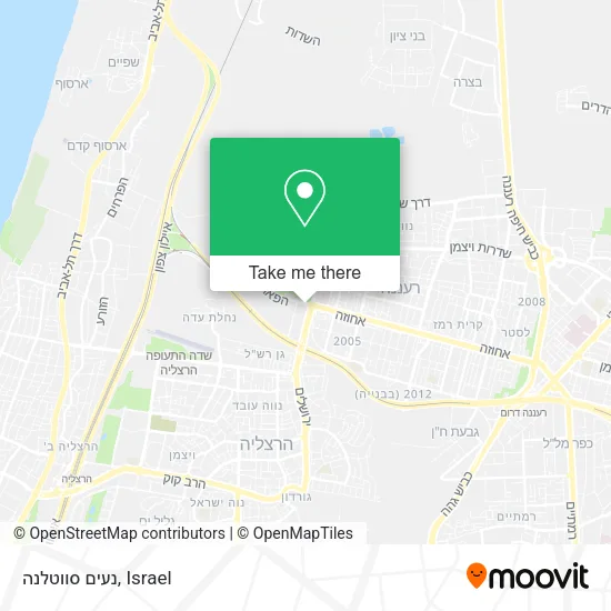 Карта נעים סווטלנה