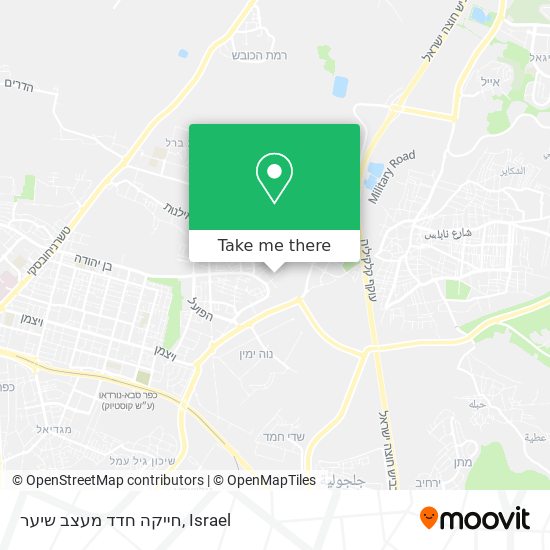 חייקה חדד מעצב שיער map
