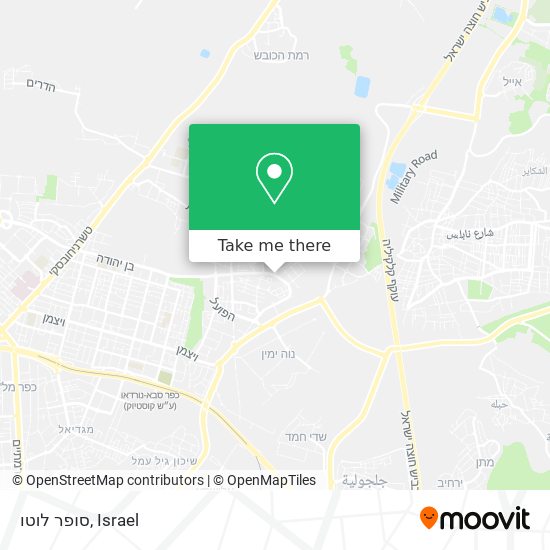 סופר לוטו map