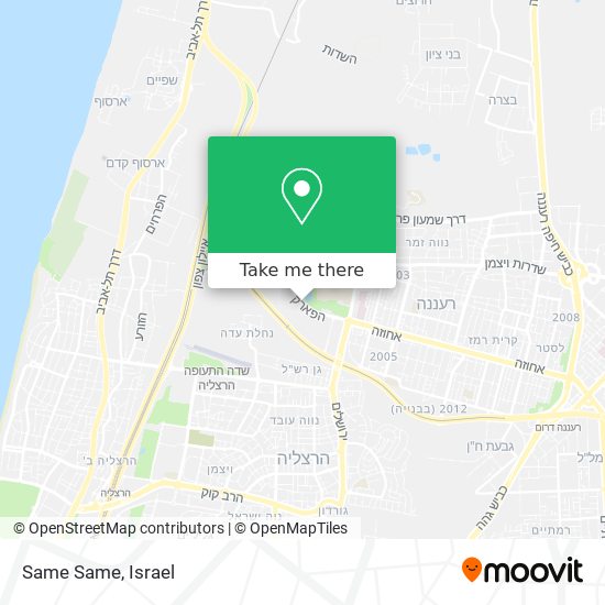 Same Same map