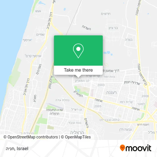 Карта חניה