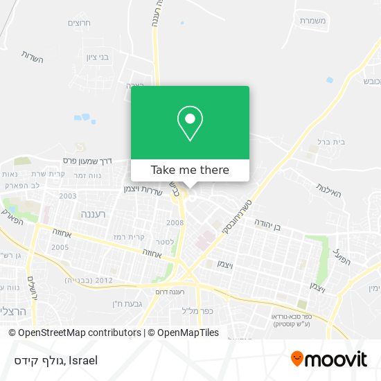 גולף קידס map