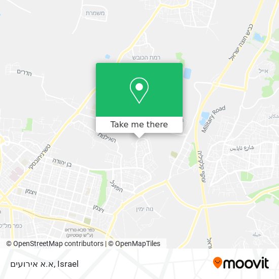 א.א אירועים map