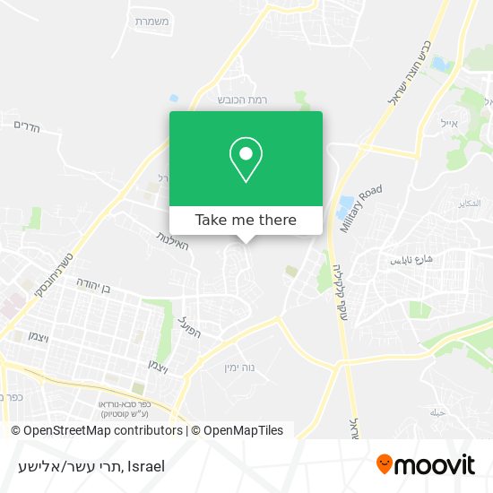 תרי עשר/אלישע map