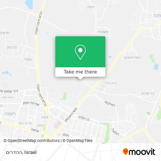 ההדרים map