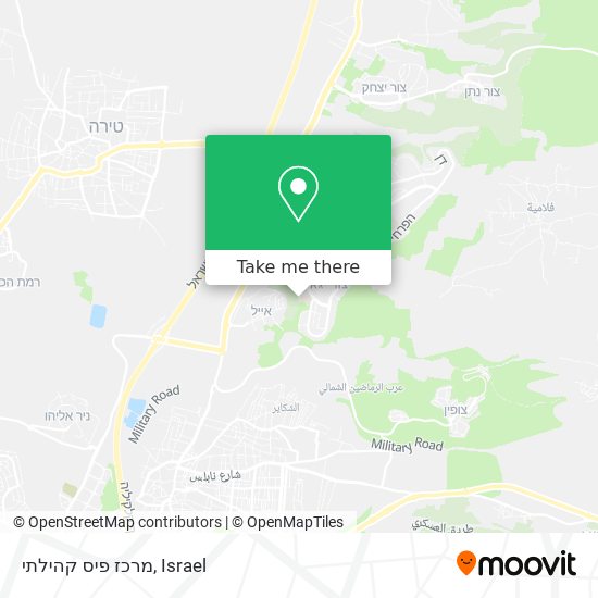 מרכז פיס קהילתי map