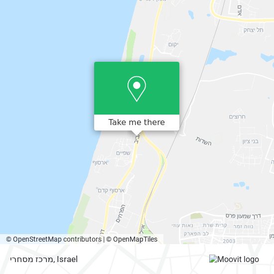 מרכז מסחרי map