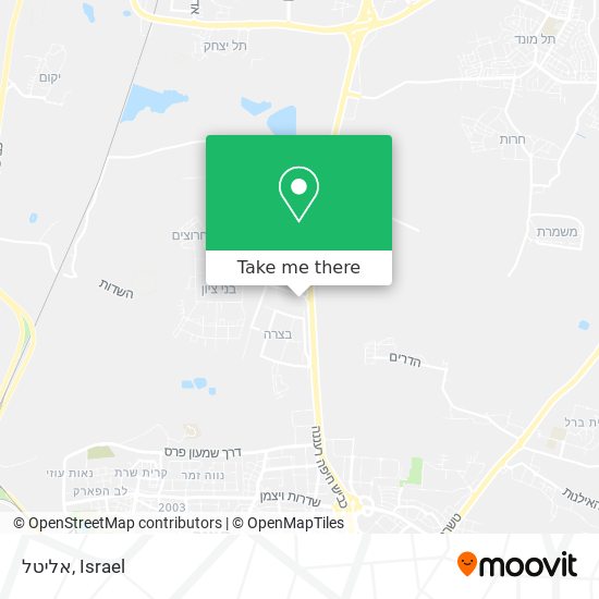 אליטל map