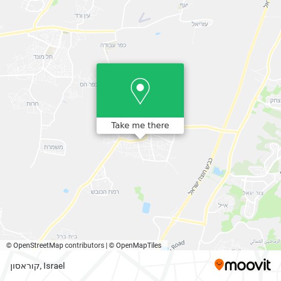 קוראסון map