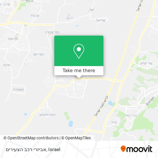 אביזרי רכב הצעירים map