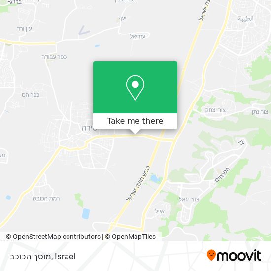 מוסך הכוכב map