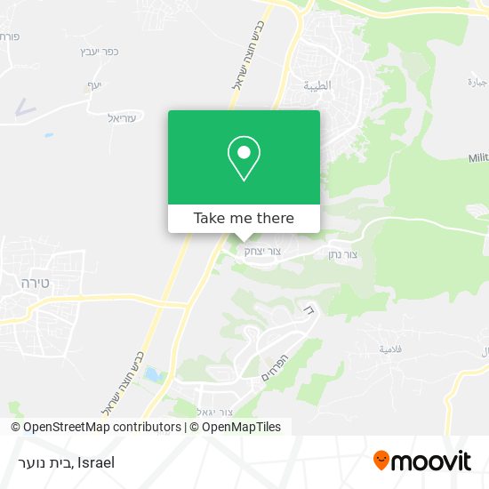 בית נוער map