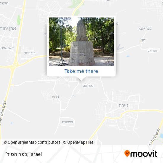 'כפר הס ד map