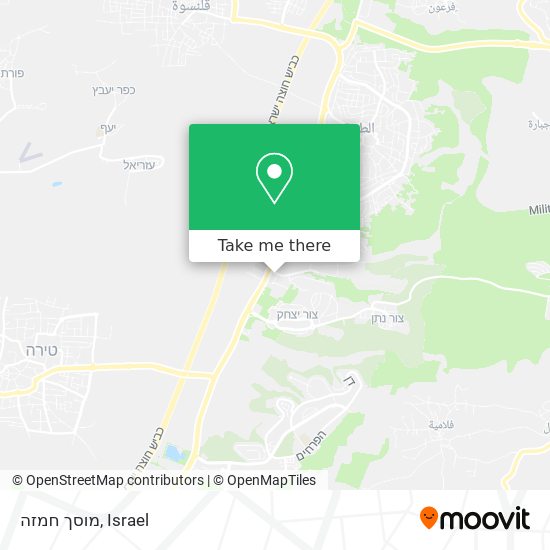 מוסך חמזה map