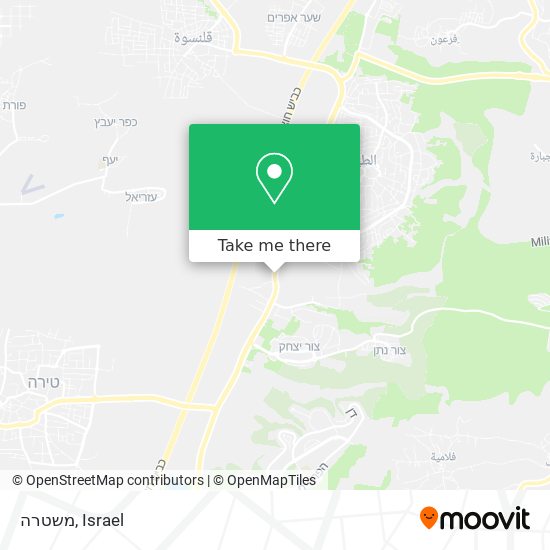 משטרה map