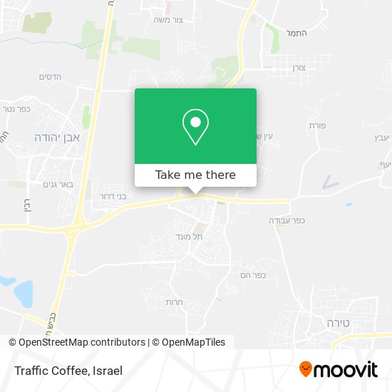Карта Traffic Coffee