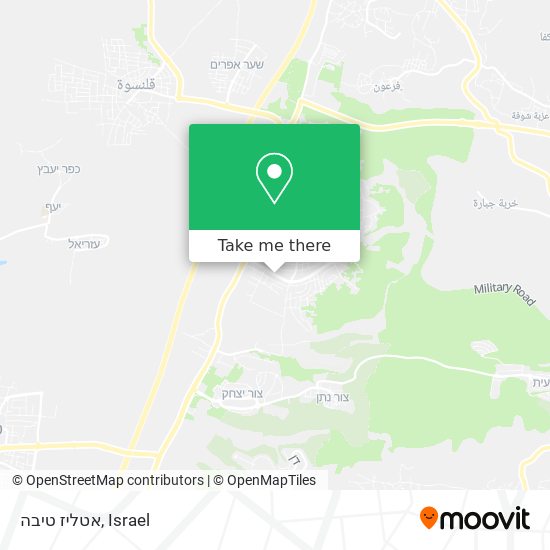 אטליז טיבה map