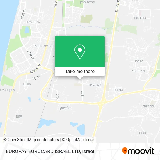 Карта EUROPAY EUROCARD ISRAEL LTD