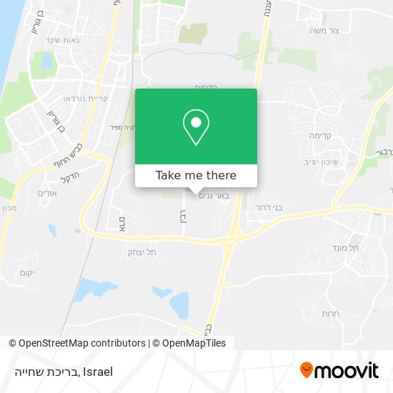 בריכת שחייה map