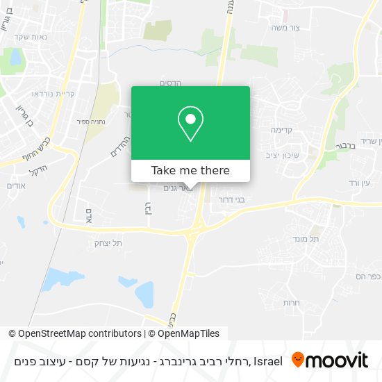 רחלי רביב גרינברג - נגיעות של קסם - עיצוב פנים map