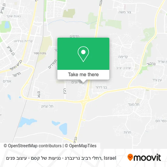 Карта רחלי רביב גרינברג - נגיעות של קסם - עיצוב פנים