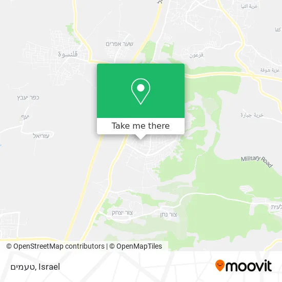 Карта טעמים