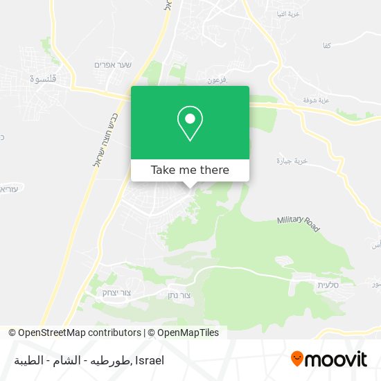 طورطيه - الشام - الطيبة map