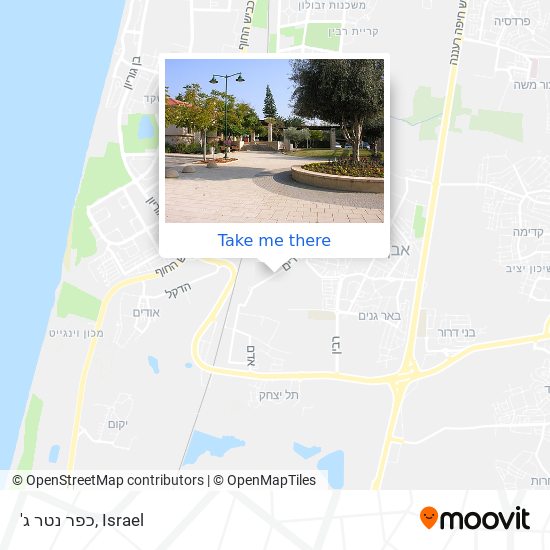 'כפר נטר ג map