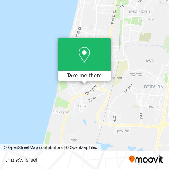 לאומית map