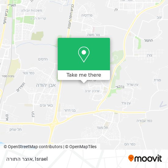 Карта אוצר התורה