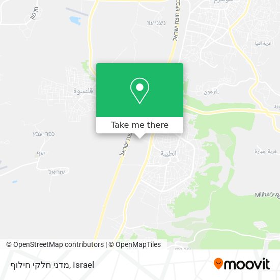 מדני חלקי חילוף map